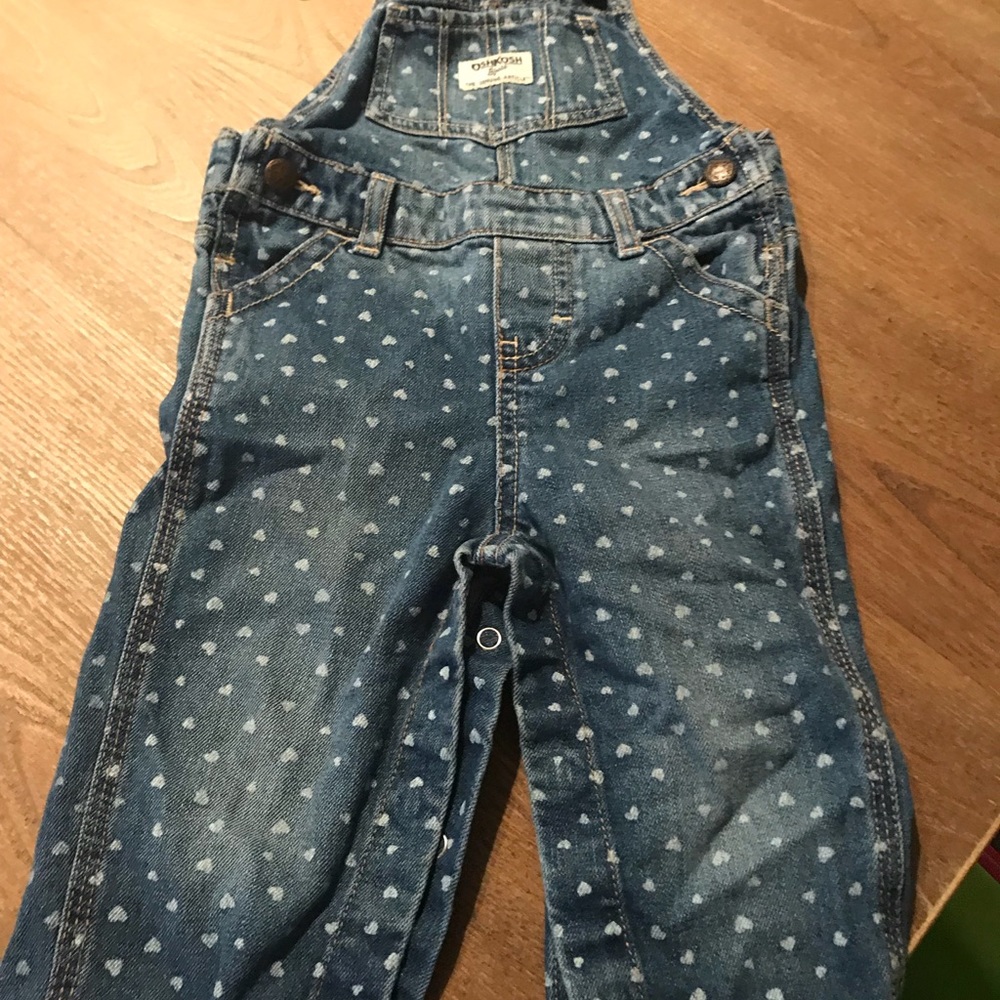 Girls jean overalls